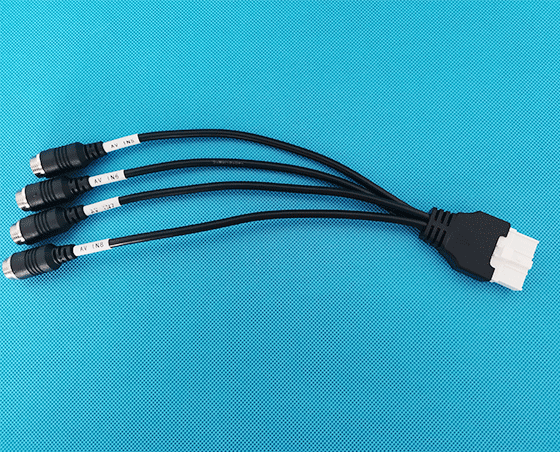 SA20P TO M12-4P male extension cable