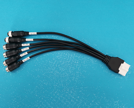 江苏SA20P TO M12-4P2 Male 2 female extension cable