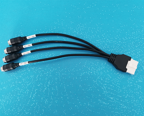 SA20P TO M12-4P male extension cable
