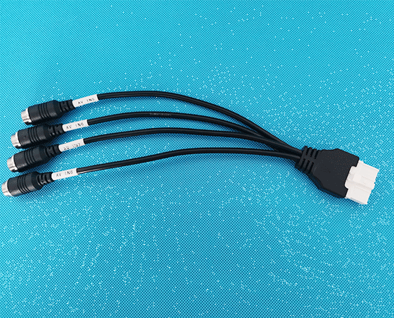 太仓SA20P TO M12-4P male extension cable